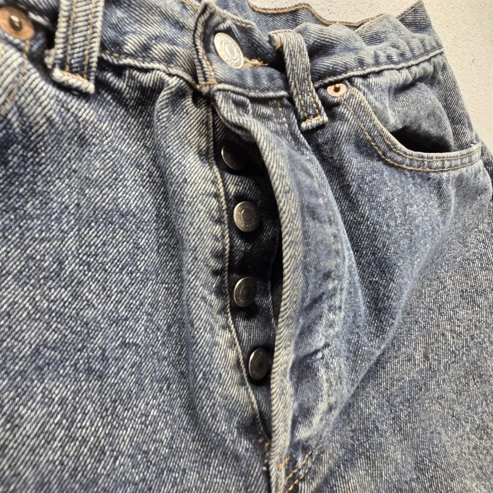 Vintage Levis 501 Jeans‎ Mens Blue Straight Button Fly Made USA Fits 28x30